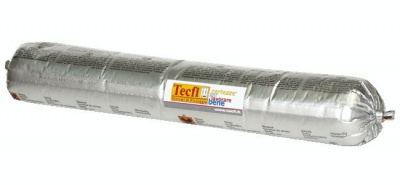 Professional acrylic sealant for constructions (indoor/outdoor usages) Tecfi grey 600ml (foil bag) acc. ISO 11600-F-12,5P