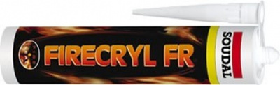 Acrylic sealant fire resistant FIRECRYL FR 310ml Soudal AFTER EXPIRATION DATE