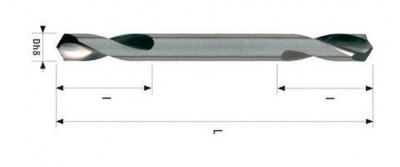 5.5 HSS Double-end drill CZ 007