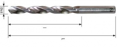 6.00 RCZ002 Parallel shank twist drills, jobber series DIN 338
